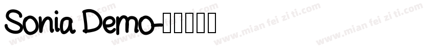 Sonia Demo字体转换